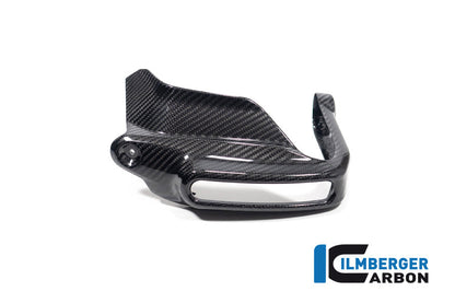 Handkap handbeschermer Hoog met Knipperlicht links glanzend carbon BMW R1300GS Adventure Option 719 Karakorum 2024+