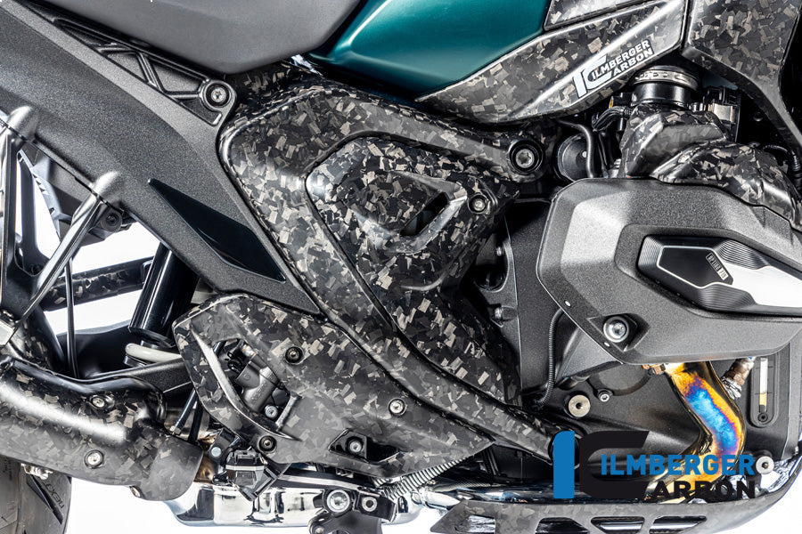 Frame Cover Right Matt BDC Carbon BMW R1300GS Adventure Triple Black 2024+