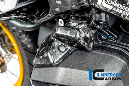 Injector Nozzle Cover Left Matt BDC Carbon BMW R1300GS Adventure Option 719 Karakorum 2024+