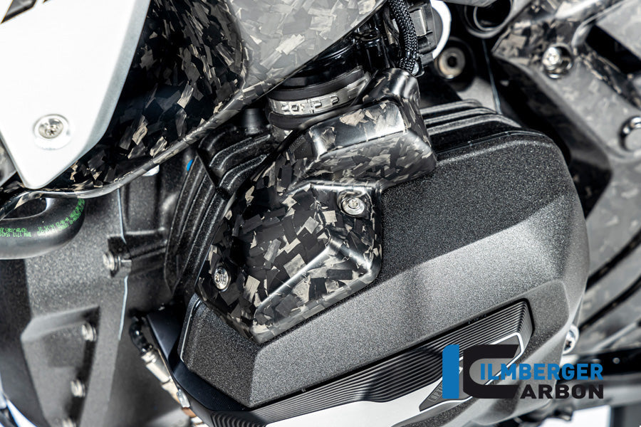 Injector Nozzle Cover Left Matt BDC Carbon BMW R1300GS Adventure Triple Black 2024+