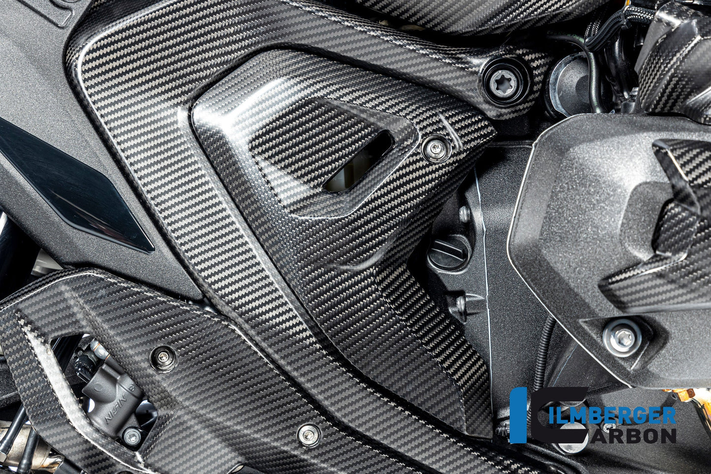 Triangular Frame Cover Right Matt Carbon BMW R1300GS Adventure Option 719 Karakorum 2024+