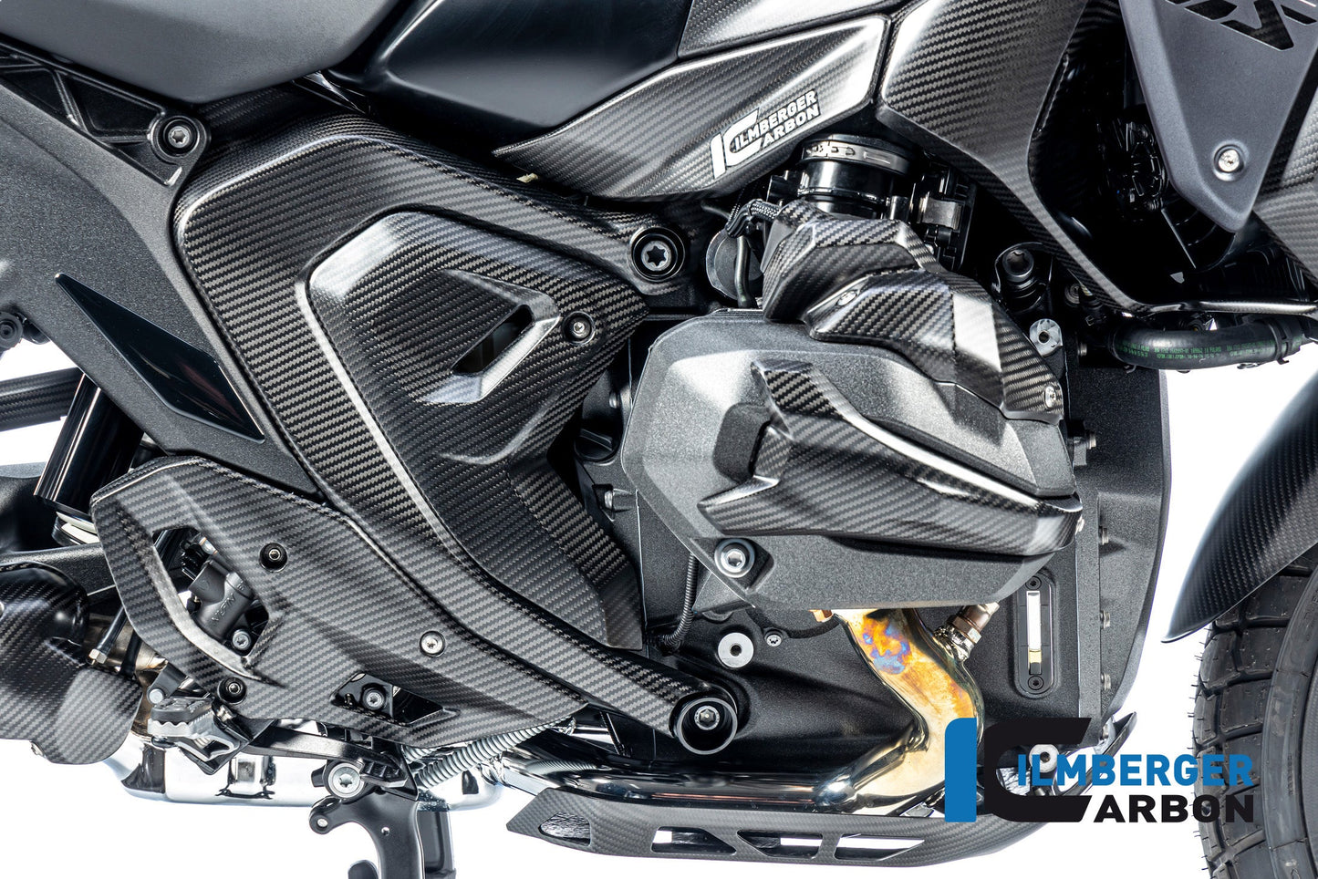 Frame Cover Right Matt Carbon BMW R1300GS Adventure Triple Black 2024+