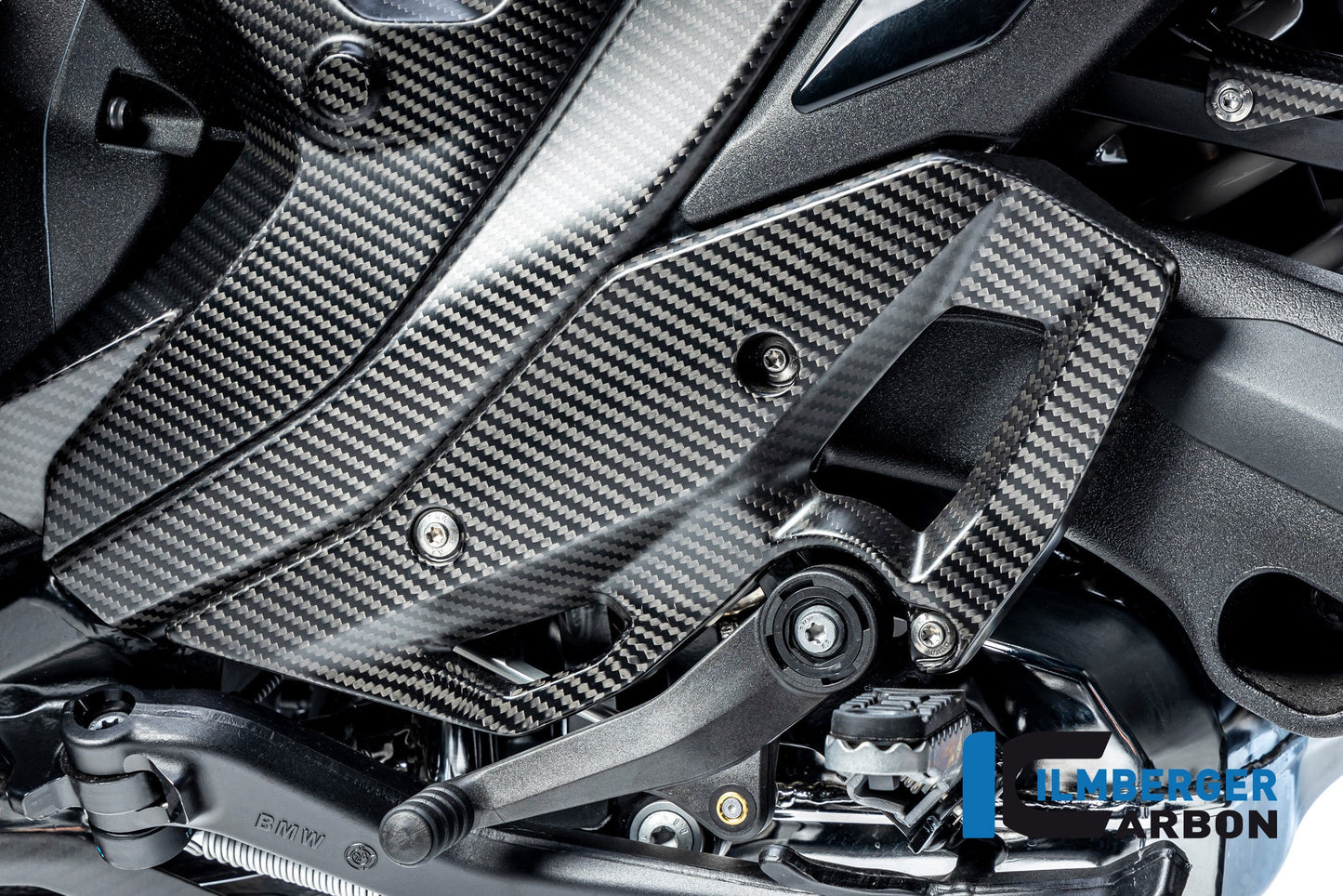 Heel guard Left Matt Carbon BMW R1300GS Adventure Trophy 2024+