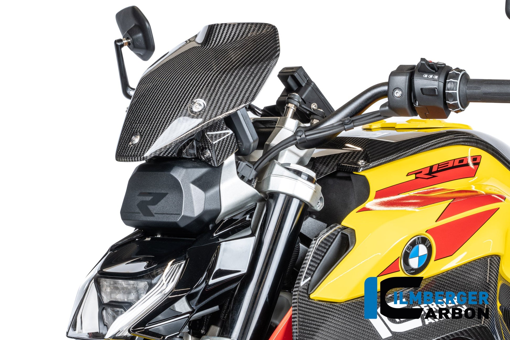Windscherm glanzend carbon BMW R1300R Exclusive (2025+)