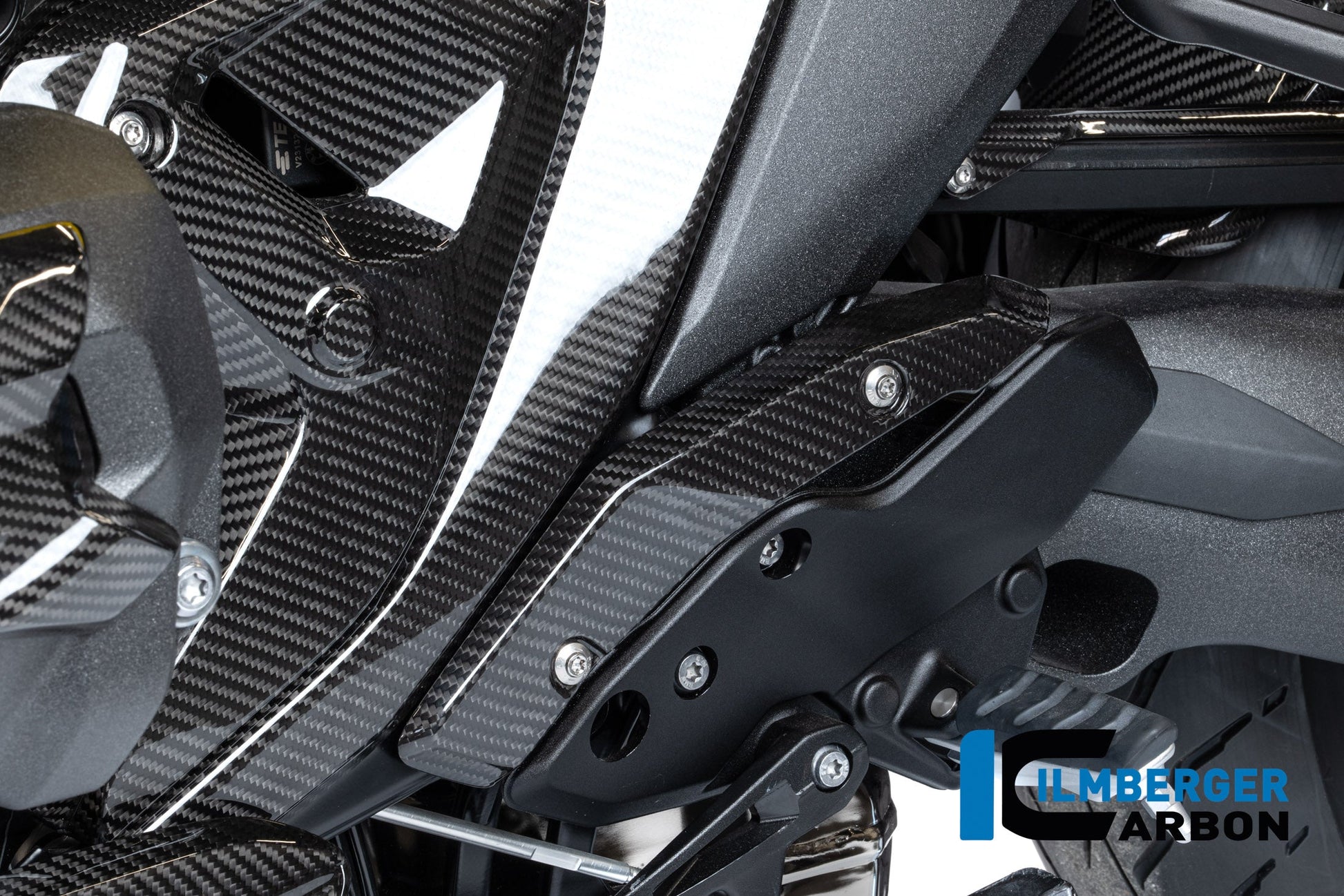 Hielbeschermer links carbon hoogglans BMW R1300R Exclusive (2025+)