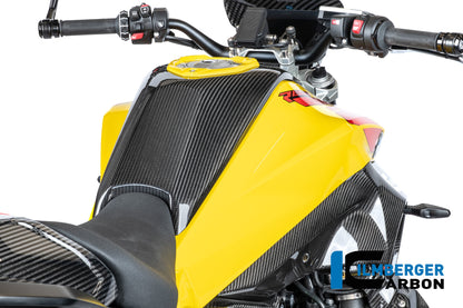 Tankafdekking boven carbon hoogglans BMW R1300RS Triple Black (2025+)