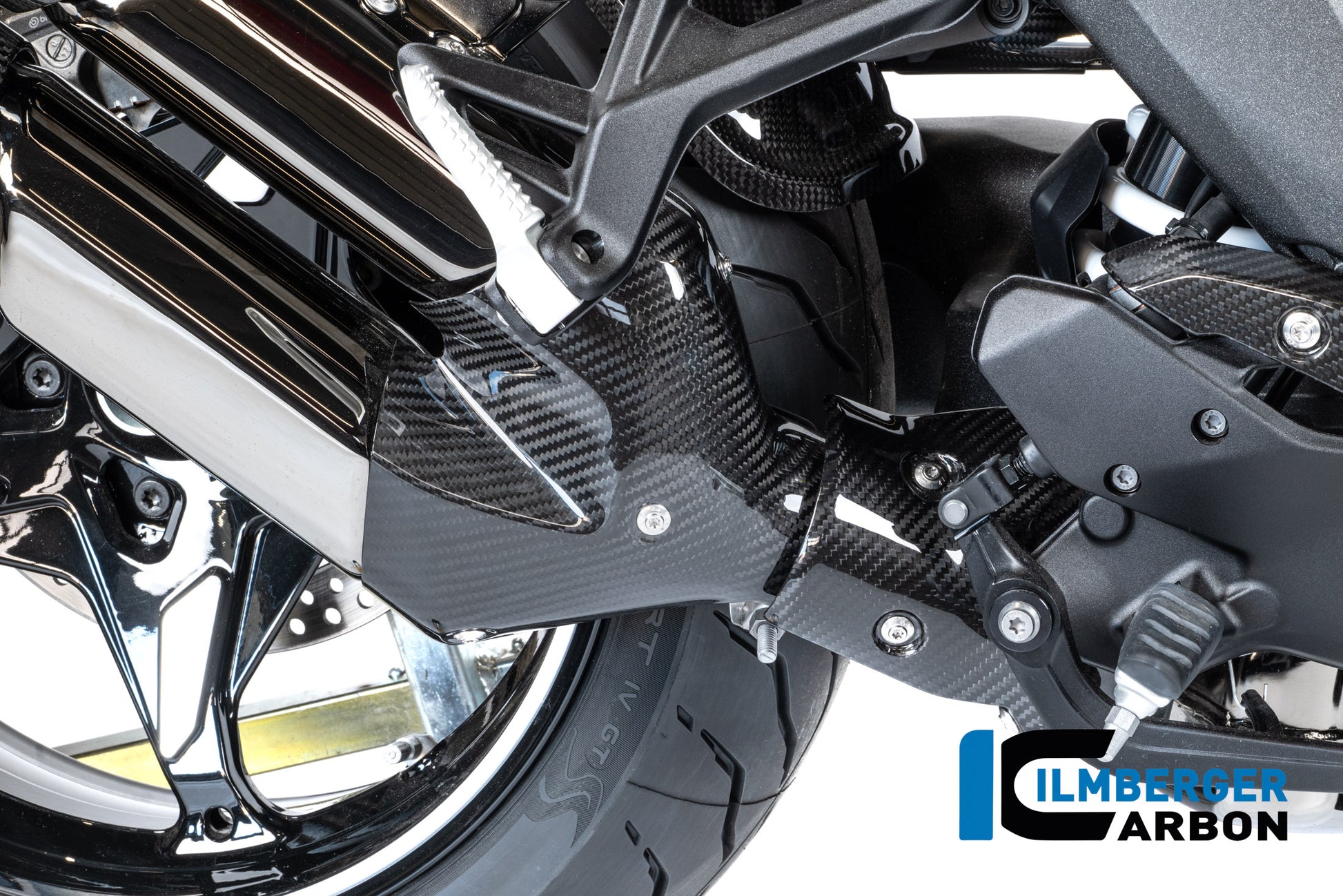 Uitlaat hitteschildset carbon hoogglans BMW R1300RS (2025+)