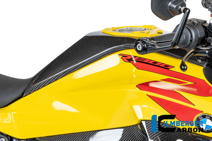 Tankafdekking boven carbon hoogglans BMW R1300RS Triple Black (2025+)