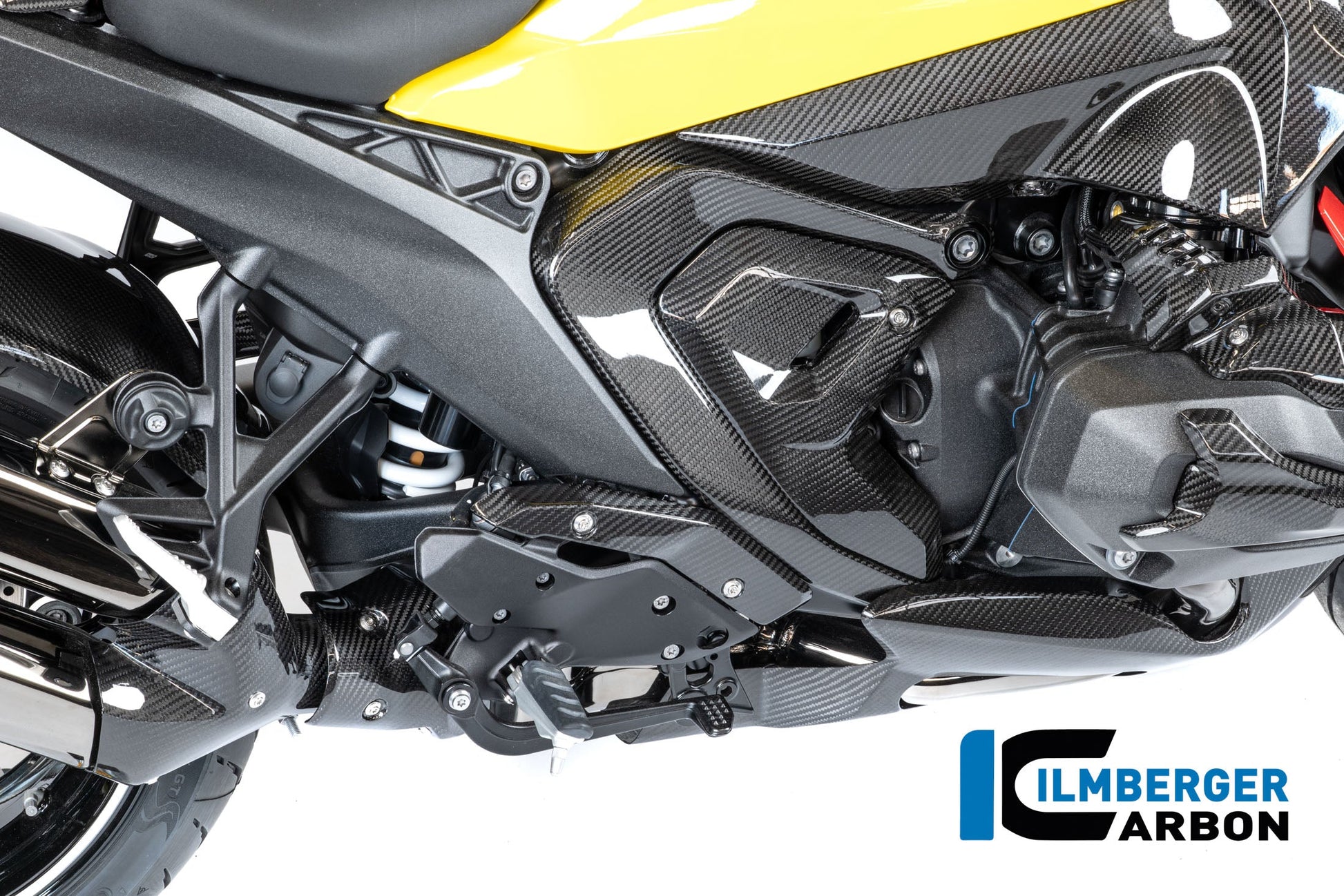 Hielbeschermer rechts carbon hoogglans BMW R1300RS Triple Black (2025+)