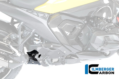 Binnenste uitlaat hitteschild onder carbon hoogglans BMW R1300RS (2025+)