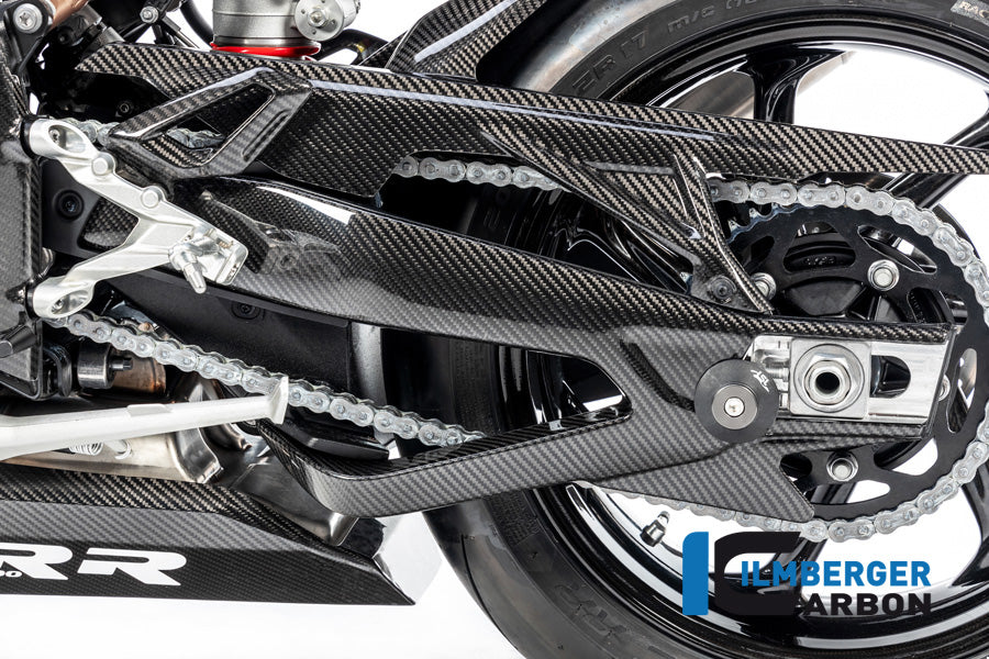 Swing Arm Cover left glossy carbon BMW S1000RR (2023-2024)