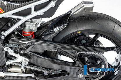 Achterspatbord (hugger) incl. kettingbeschermer glanzend carbon BMW M 1000 R (2023-2024)