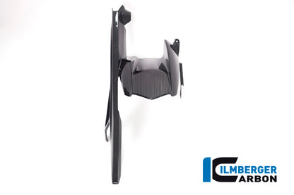 Achterspatbord (hugger) incl. kettingbeschermer glanzend carbon BMW M 1000 RR Street (2025+)