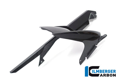 Achterspatbord (hugger) incl. kettingbeschermer glanzend carbon BMW M 1000 R (2025+)