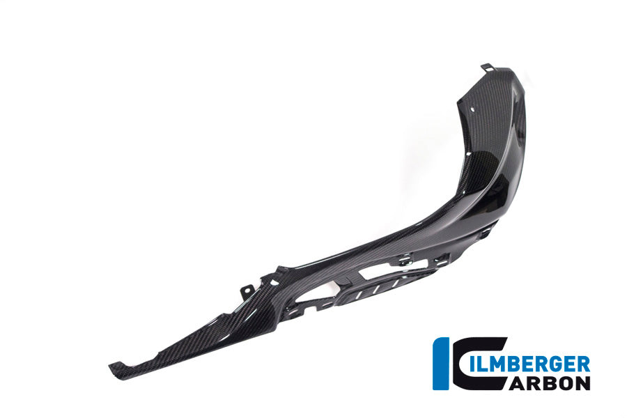 Tank side panel right with attachments for colored OEM panels glossy carbon BMW S1000RR (2023-2024)