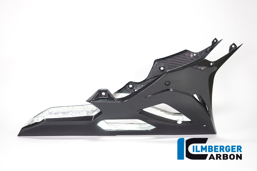Onderkuip (bellypan) lange versie glanzend carbon BMW S1000RR (2025+)