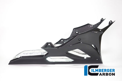Onderkuip (bellypan) lange versie glanzend carbon BMW S1000RR (2025+)