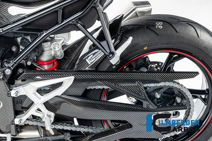 Achterspatbord (hugger) incl. kettingbeschermer glanzend carbon BMW M 1000 R (2025+)