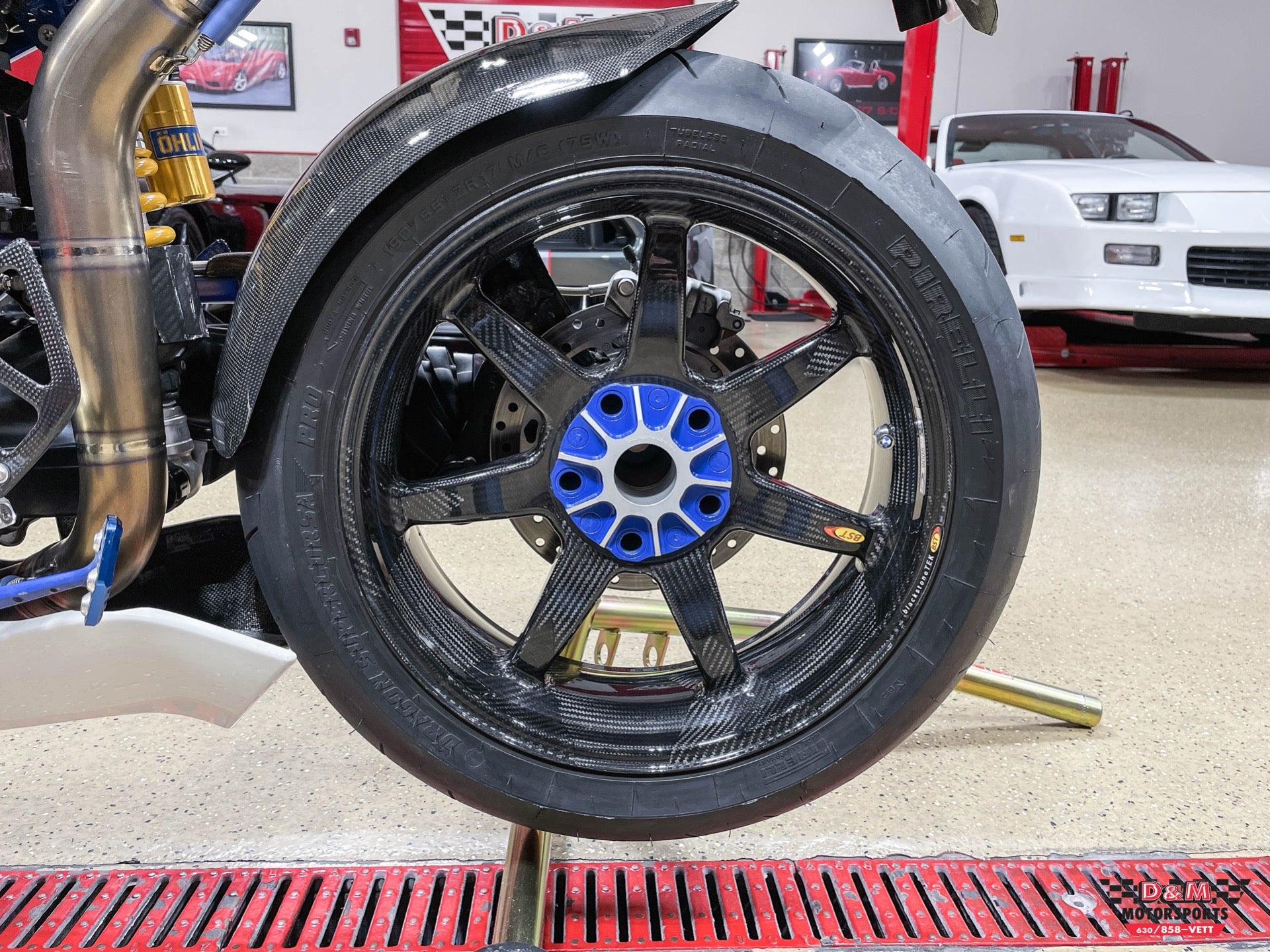 BST Carbon Achtervelg Mamba TEK 6,0 x 17" Ducati Panigale 1199 Tricolore S (2012-2015)