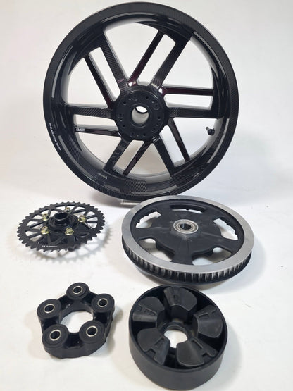 BST Reaper TEK 5.5x18'' carbon achtervelg voor Harley Davidson FXDF Fat Bob (2008-2017)