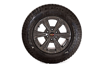 BST Tuff TEK velgenset 9" x 18" ET -8,8 (4 stuks) Jeep Wrangler (2007-2018)