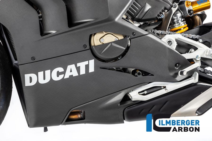 Bottom side panel left matt Panigale V4R Ducati Panigale V4 R (2019+)