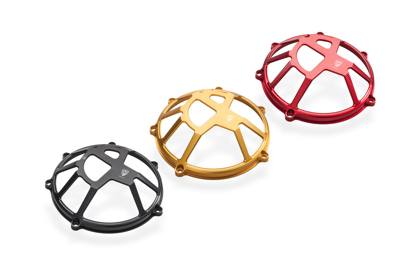 Koppelingsdeksel Traffic Ducati Monster S4 (2001-2005) beschikbare kleuren zwart rood en goud