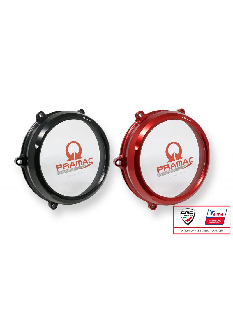 Clear clutch case cover Ducati Panigale Pramac Racing Limited Edition