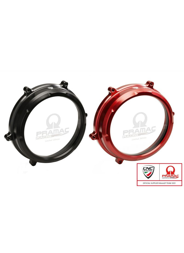 Clear clutch case cover Ducati Panigale Pramac Racing Limited Edition