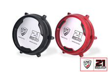 Transparent coupling lid with carbon fiber Inlay Pramac Limited Edition Ducati Panigale 959 Corse (2018-2019)