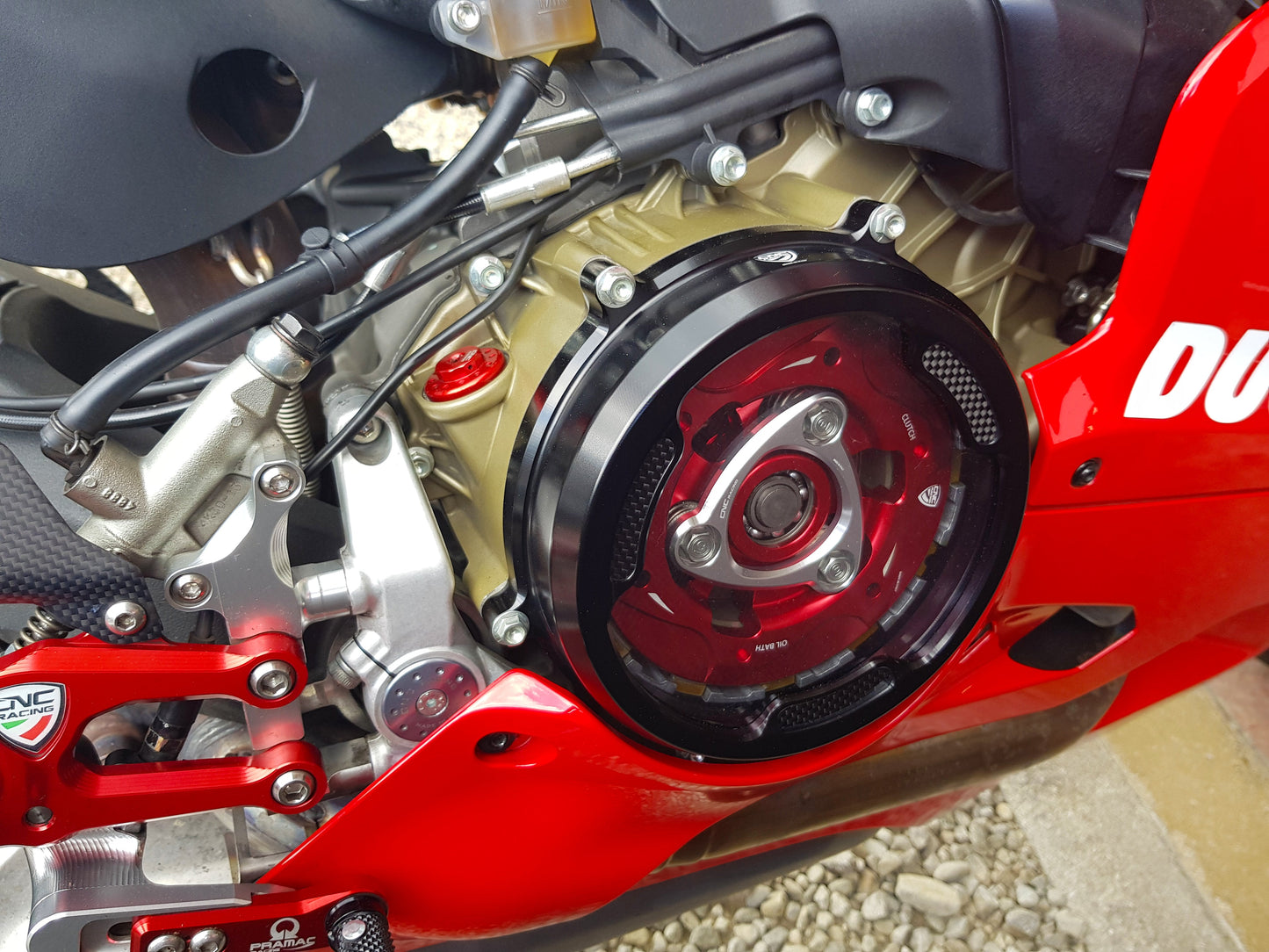 Fuel tank cap plug fast-open Ducati Hypermotard 950 SP (2019-2025)