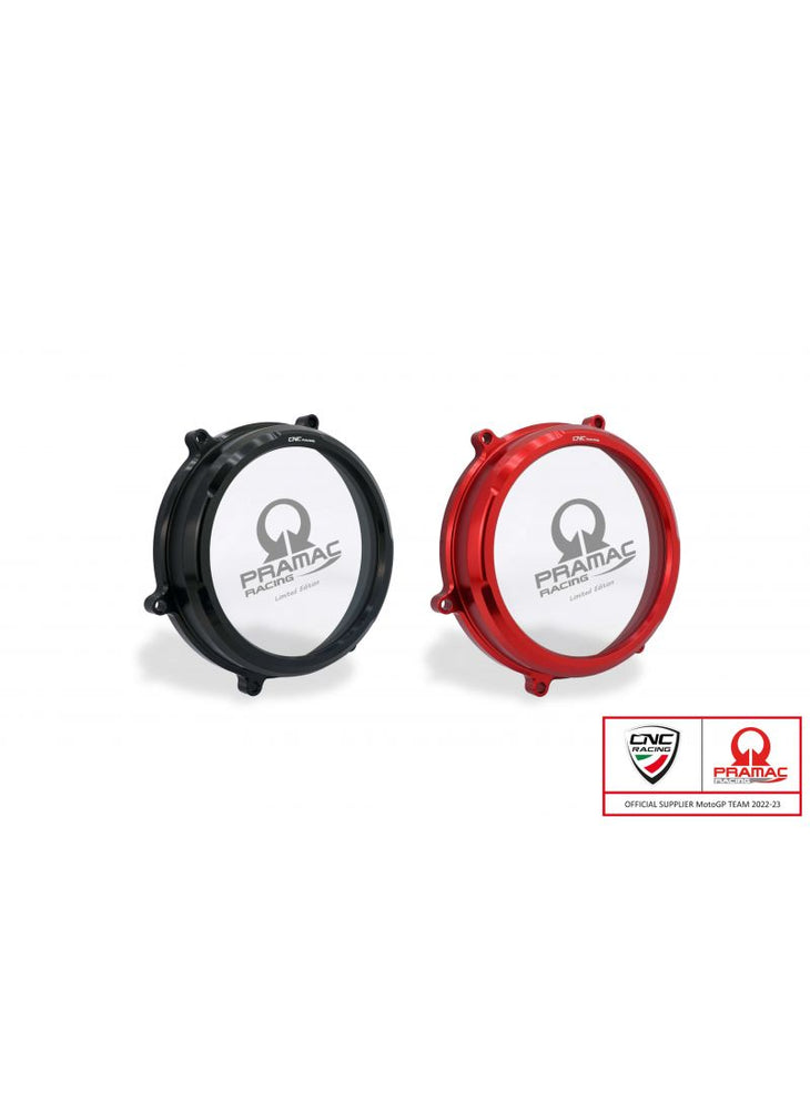 Transparent Clutch Cover for Ducati Panigale V2 and Streetfighter V2 - Pramac Racing Limited Edition