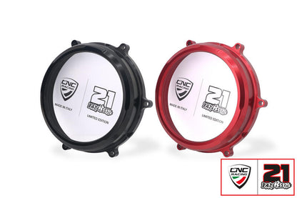 Transparent coupling lid Pramac Racing Limited Edition Ducati Panigale V2 Bayliss 1st Champion 20th Anniversary (2022+)
