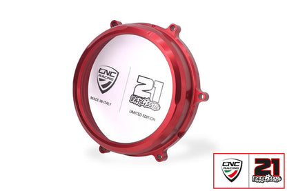 Transparent coupling lid Pramac Racing Limited Edition Ducati Panigale V2 Bayliss 1st Champion 20th Anniversary (2022+)