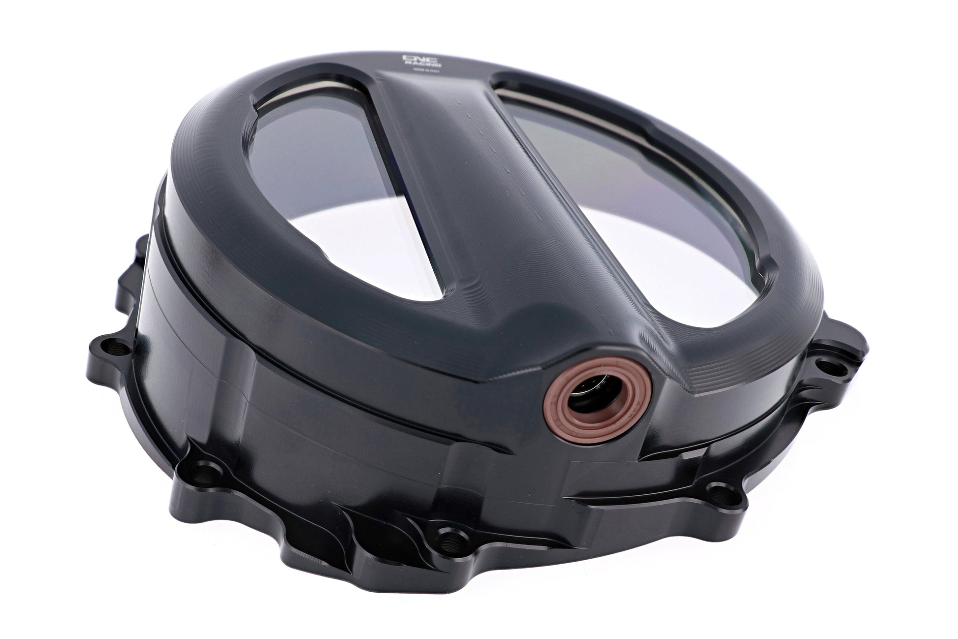 Open koppelingsdeksel met lexaan venster MV Agusta Brutale 675 (2012-2013) zwart onderaanzicht