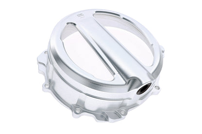 Open koppelingsdeksel met lexaan venster MV Agusta Dragster 800 E3 (2014-2017) zilver bovenaanzicht
