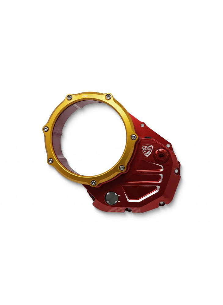 
                  
                    Couverture d'embrayage transparent Ducati Red-Gold Ducati Monster 1200 R (2016-2019)
                  
                