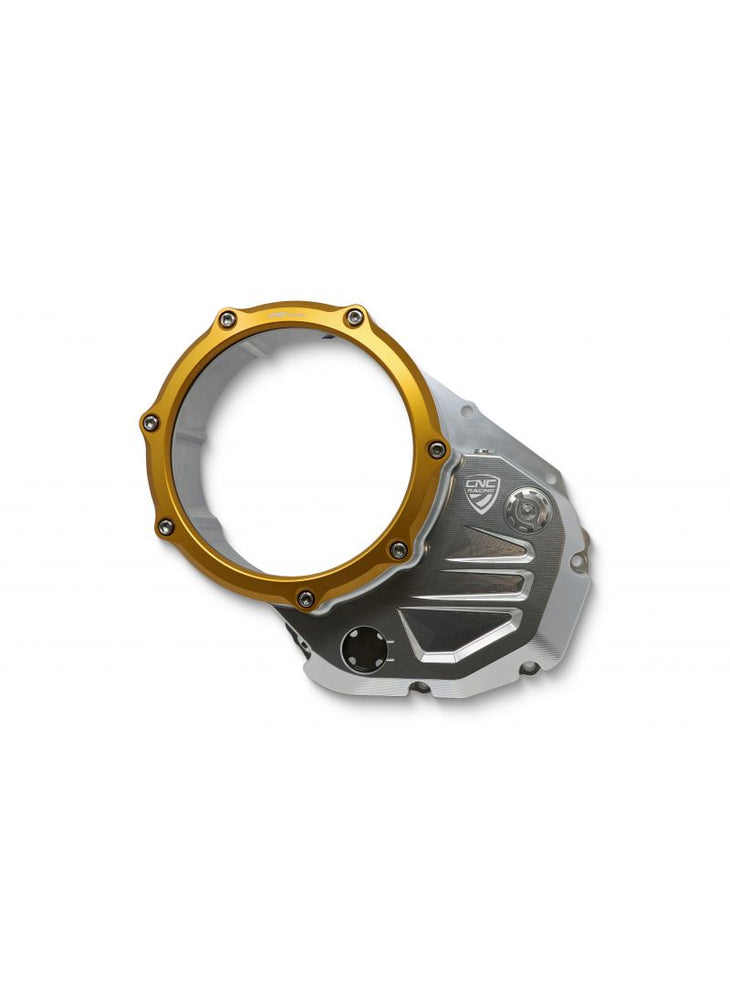 
                  
                    Clear Wet Clutch Cover Ducati Silver-Gold Ducati Monster 1100 EVO (2011-2015)
                  
                