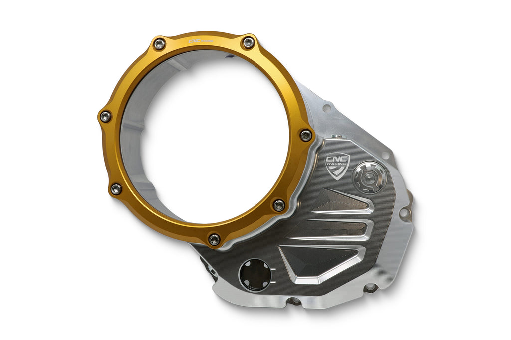 Clear Clutch Cover Ducati Silver-Gold Ducati Diavel Carbon (2011-2018)