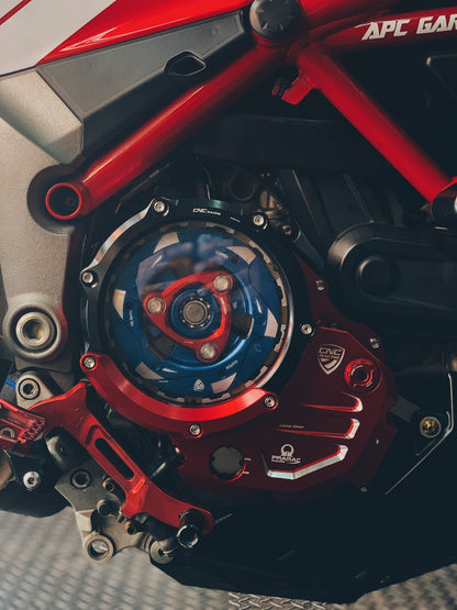 Koppelingsdeksel met open venster Pramac Racing Edition Ducati Multistrada 1260 S (2018-2020)