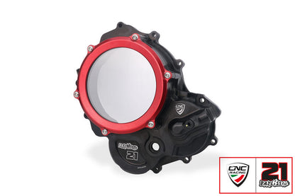 Clear Clutch Cover Oil Bath Ducati Hypermotard 698 2024+