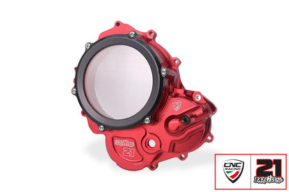 Clear Clutch Cover Oil Bath Ducati Hypermotard 698 2024+