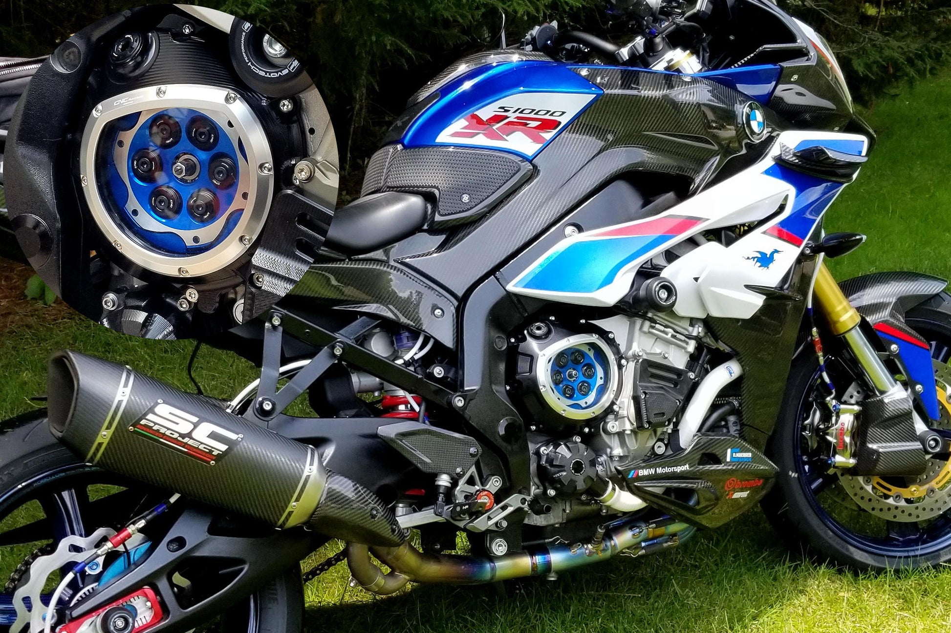Transparant koppelingsdeksel Clear Clutch BMW S1000XR (2015-2019)