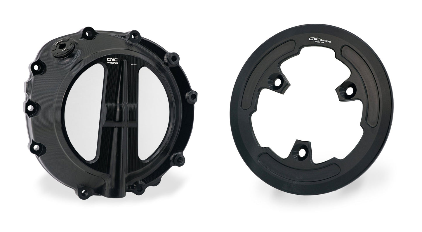 Voordeelpakket transparant koppelingsdeksel + drukplaatcover BMW S1000RR (2023-2024)
