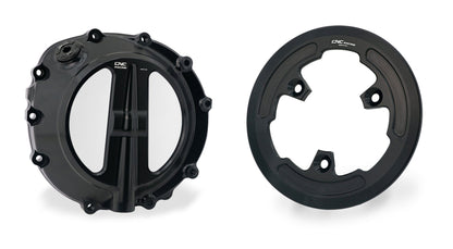 Voordeelpakket transparant koppelingsdeksel + drukplaatcover BMW S1000RR (2023-2024)