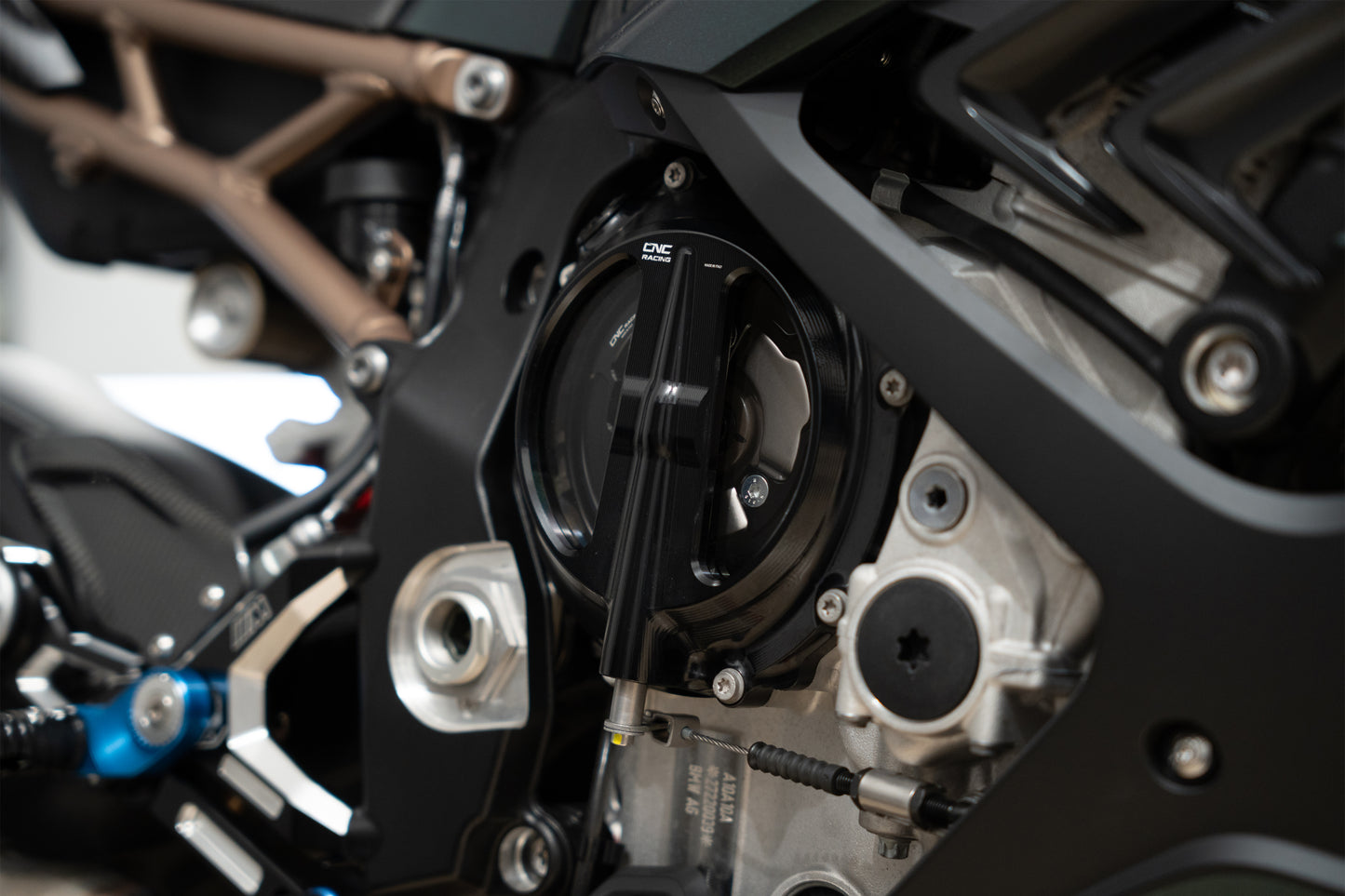 Voordeelpakket transparant koppelingsdeksel + drukplaatcover BMW M1000RR (2021-2022)
