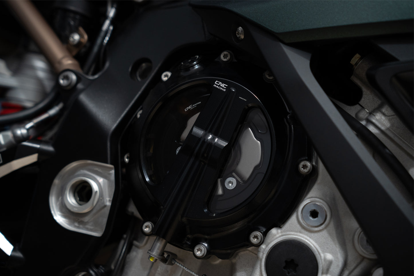 Voordeelpakket transparant koppelingsdeksel + drukplaatcover BMW M1000RR (2021-2022)