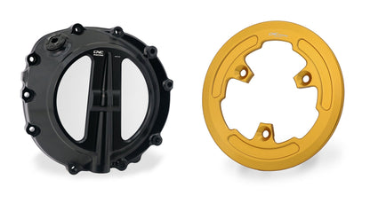 Voordeelpakket transparant koppelingsdeksel + drukplaatcover BMW M1000RR (2021-2022)