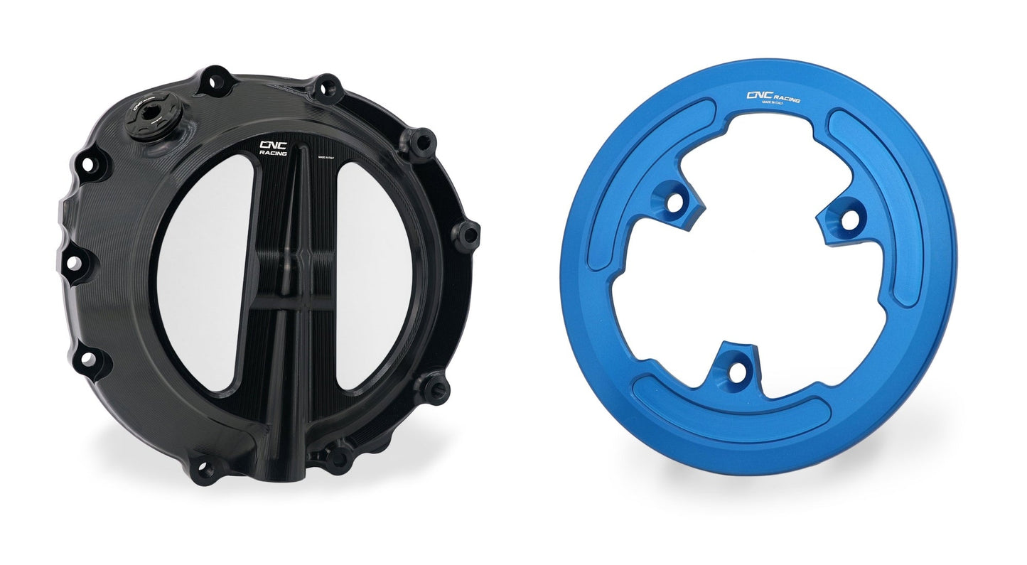 Voordeelpakket transparant koppelingsdeksel + drukplaatcover BMW M1000R (2023-2024)
