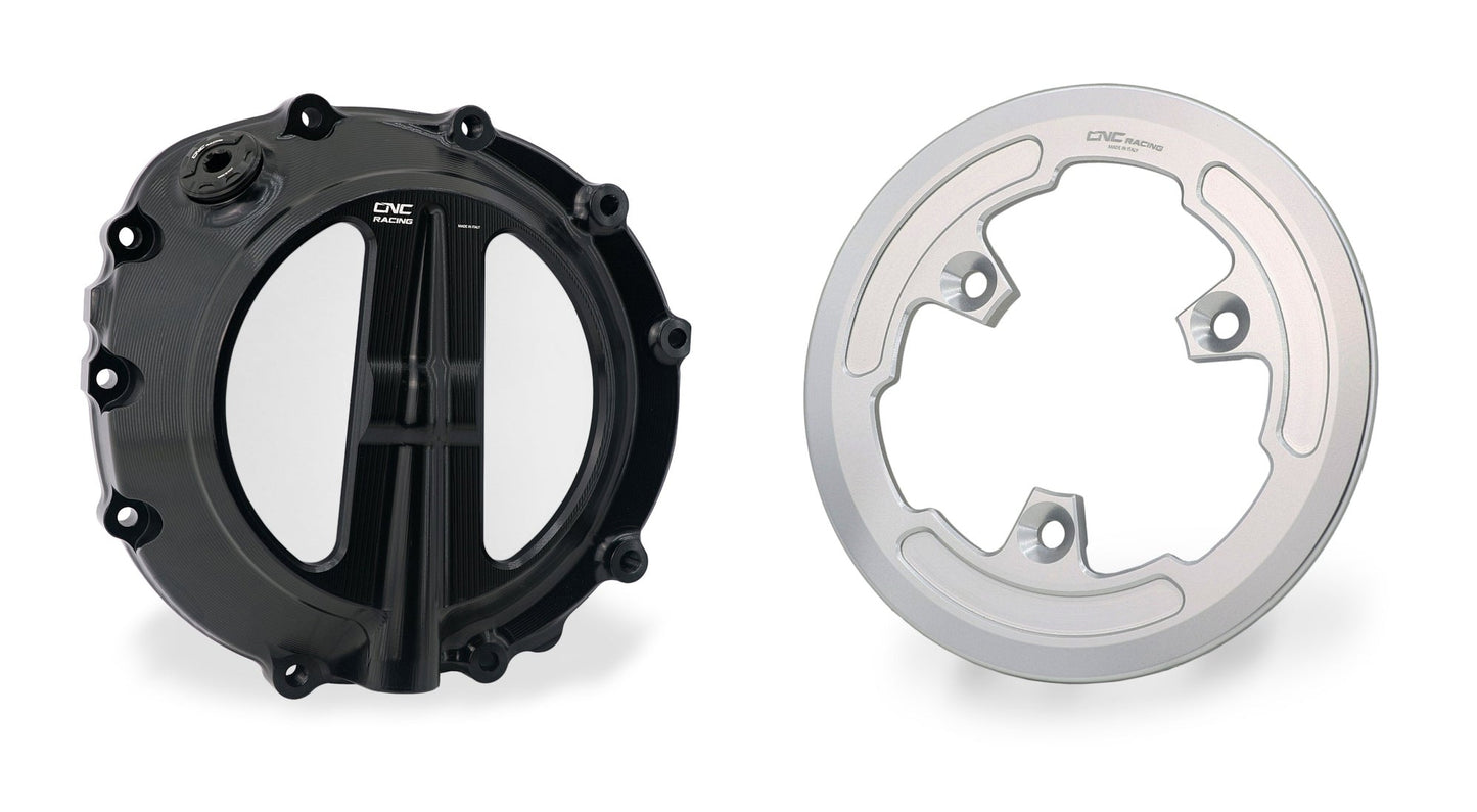 Voordeelpakket transparant koppelingsdeksel + drukplaatcover BMW S1000RR (2023-2024)